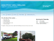 Tablet Screenshot of highpointwelldrilling.com